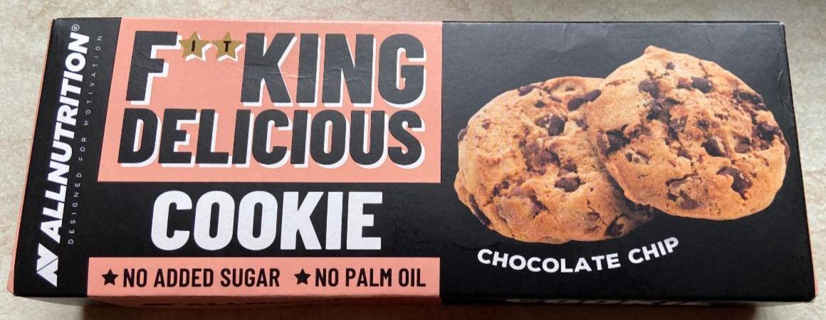 Fotografie - F**cking delicious cookies chocolate chip Allnutrition