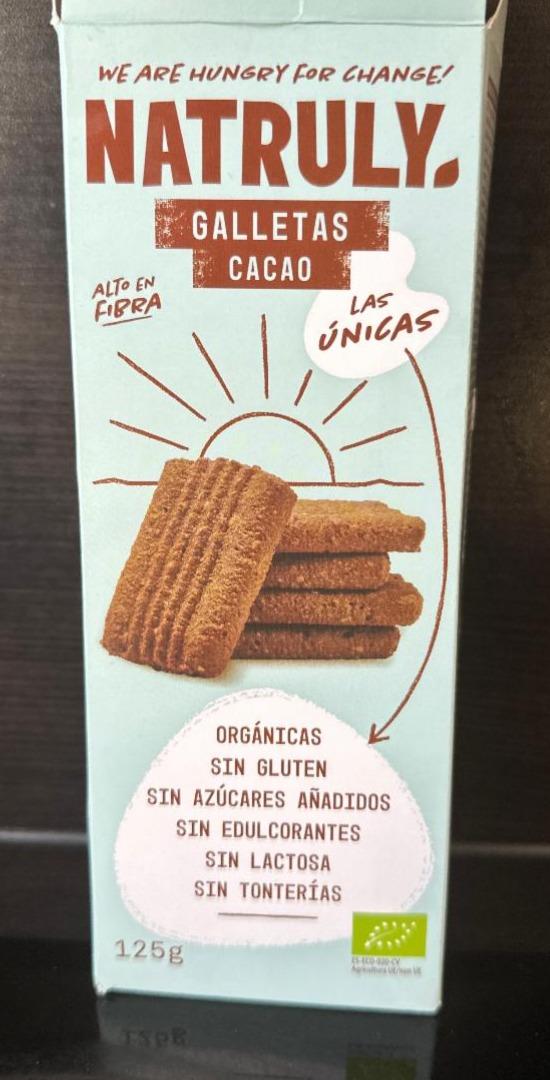 Fotografie - Bio Galletas Cacao Sin Gluten Natruly