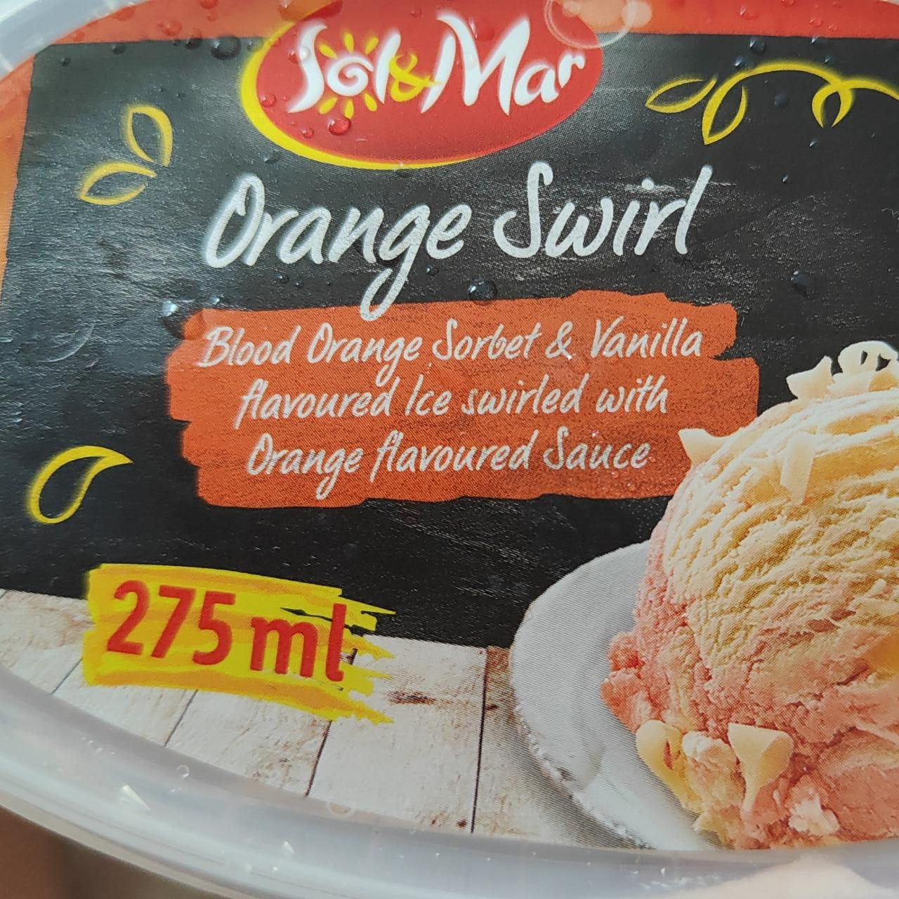 Fotografie - Orange Swirl Sol&Mar