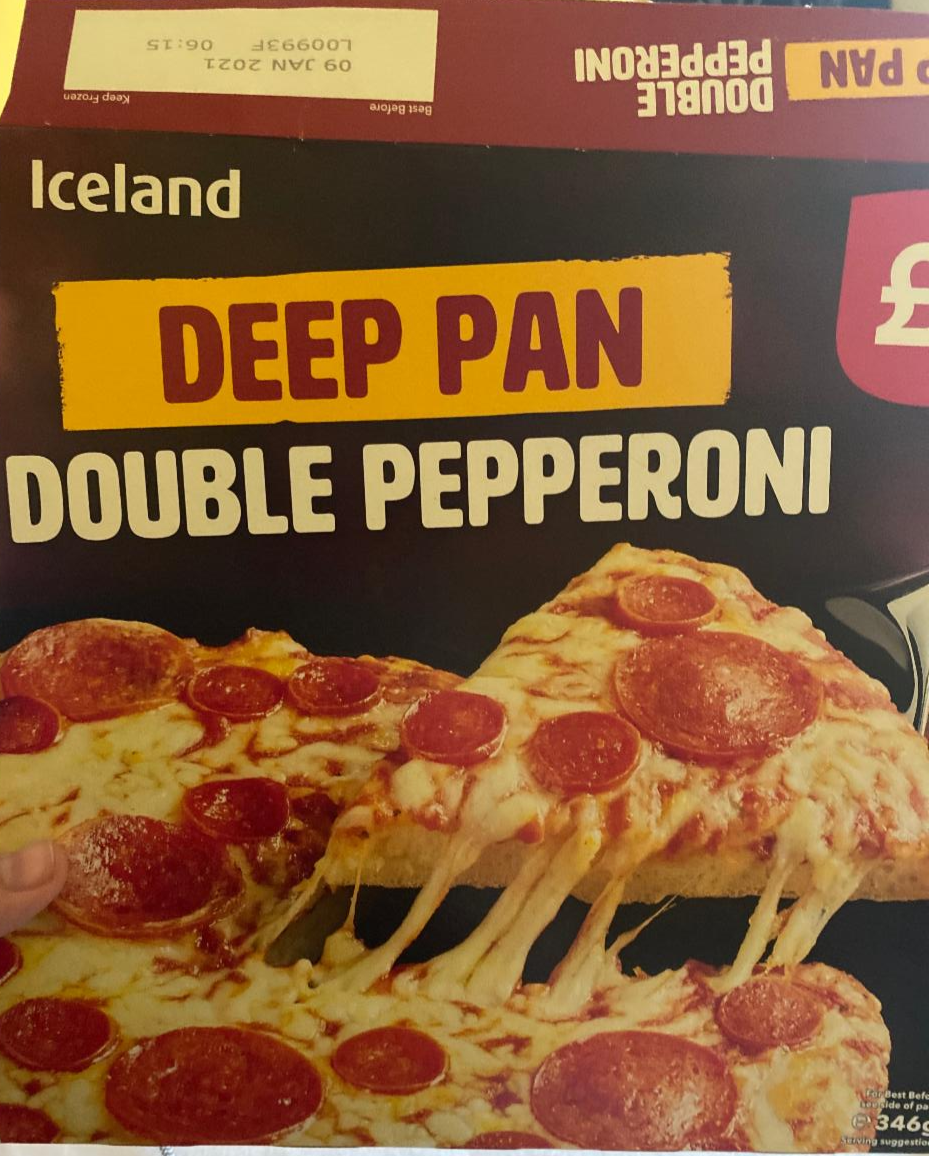 Fotografie - Double peperoni deep pan Iceland