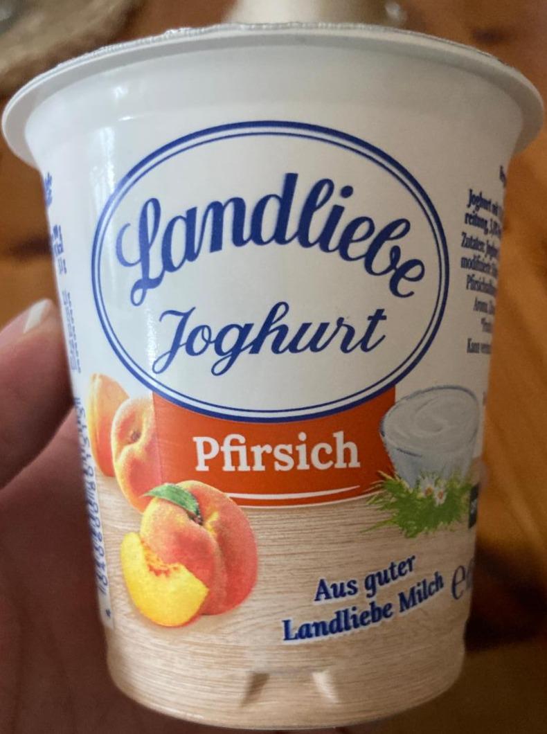 Fotografie - Joghurt Pfirsich Landliebe