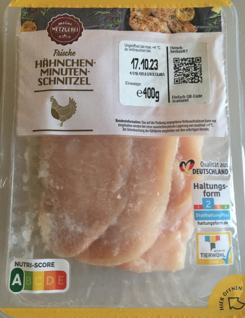 Fotografie - Frische Hähnchen-Minuten Schnitzel Meine Metzgerei