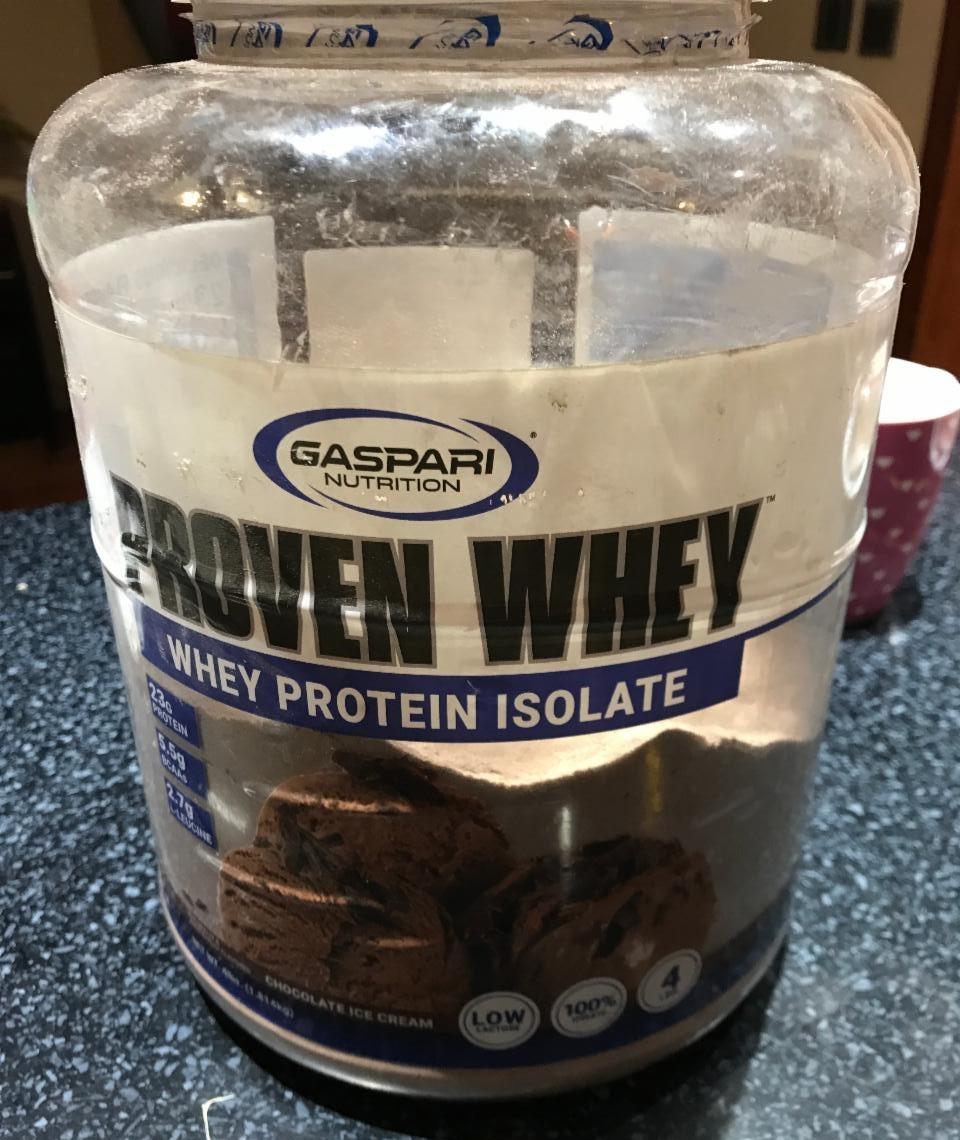 Fotografie - Proven Whey Chocolate Ice Cream Gaspari Nutrition