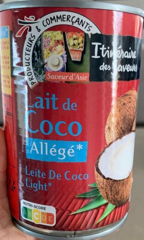 Fotografie - Saveur d'Asie Lait de coco Allégé Itinéraire Des Saveurs