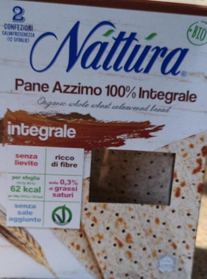 Fotografie - Pane azzimo 100% integrale Náttúra