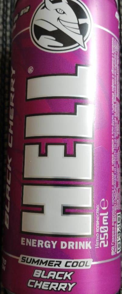 Fotografie - Hell Energy drink summer cool Black Cherry