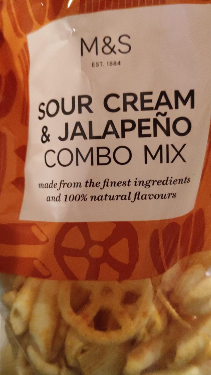 Fotografie - Sour Cream & Jalapeño Combo Mix M&S