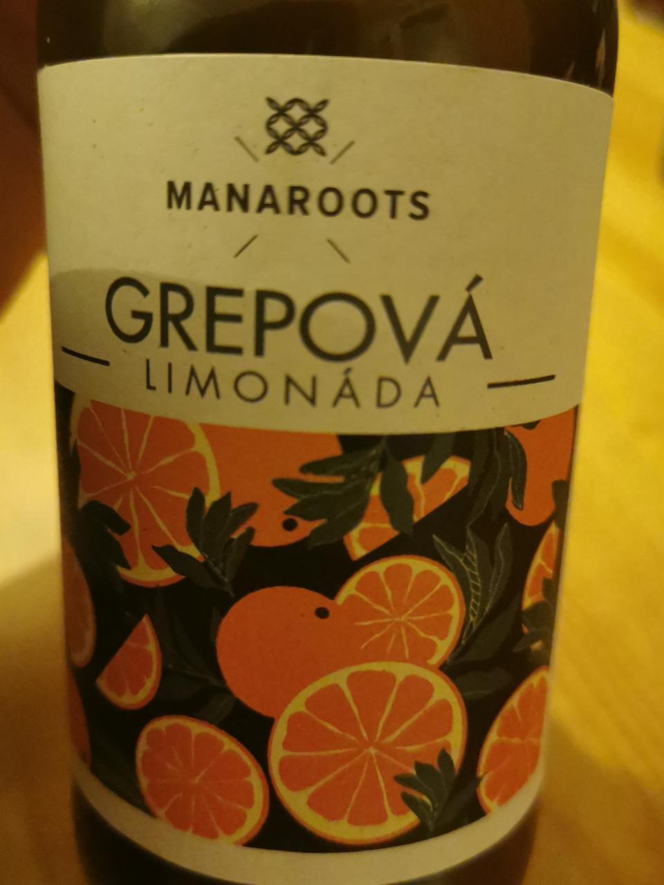 Fotografie - Grepová limonáda Manaroots