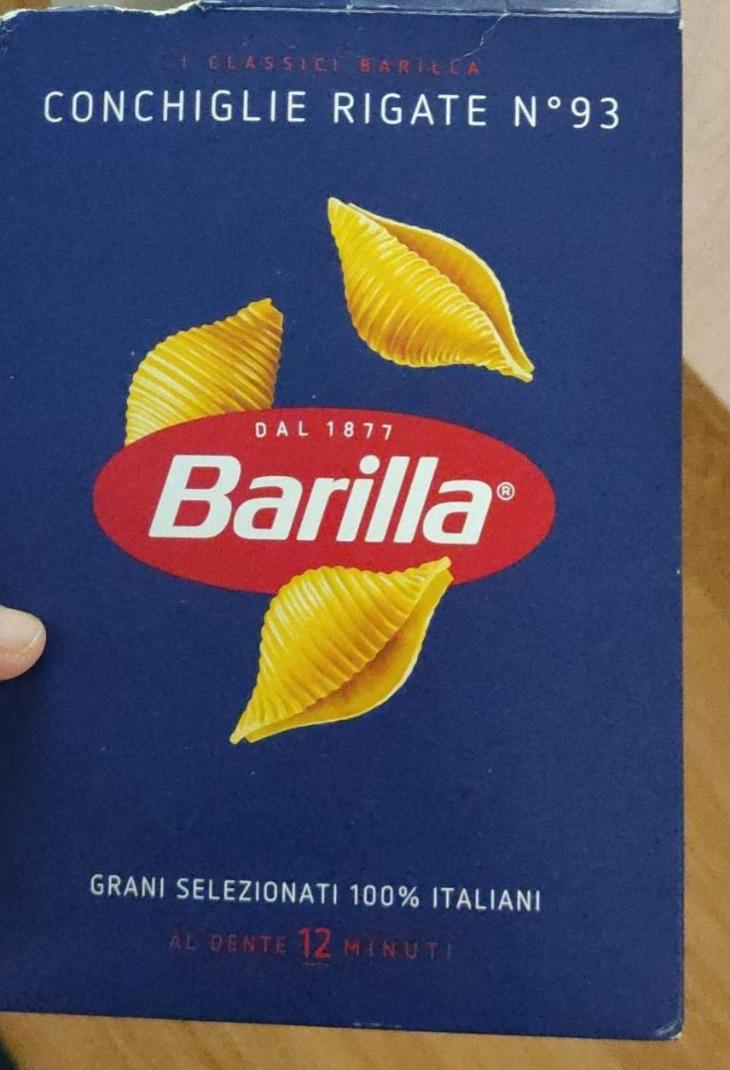 Fotografie - Conchiglie Rigate No 93 Barilla