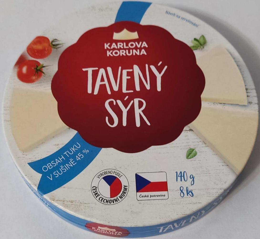 Fotografie - tavený sýr trojúhelníky Karlova Koruna