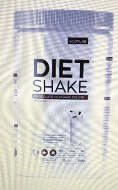 Fotografie - Diet Shake chocolate Bodylab