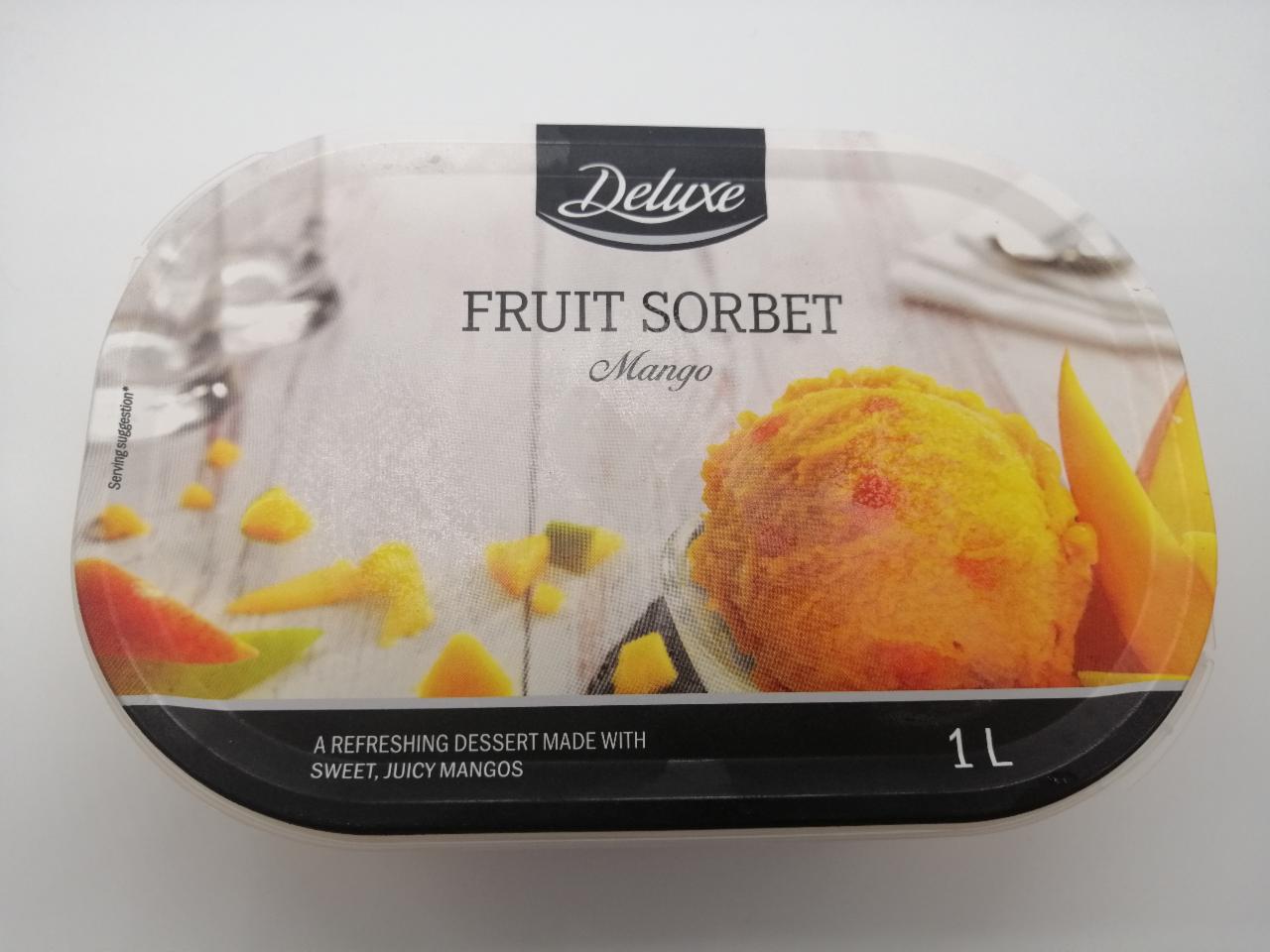 Fotografie - Fruit Sorbet mango