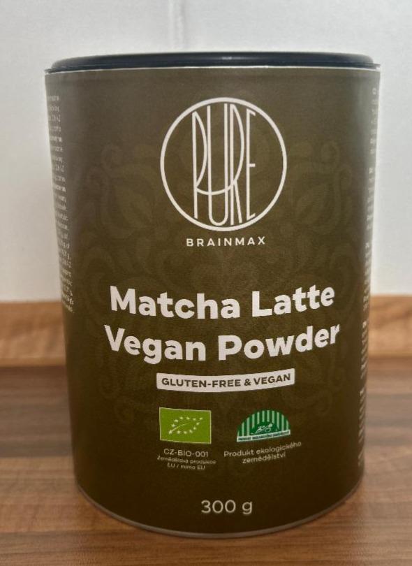 Fotografie - Matcha Latte Vegan Powder BrainMax