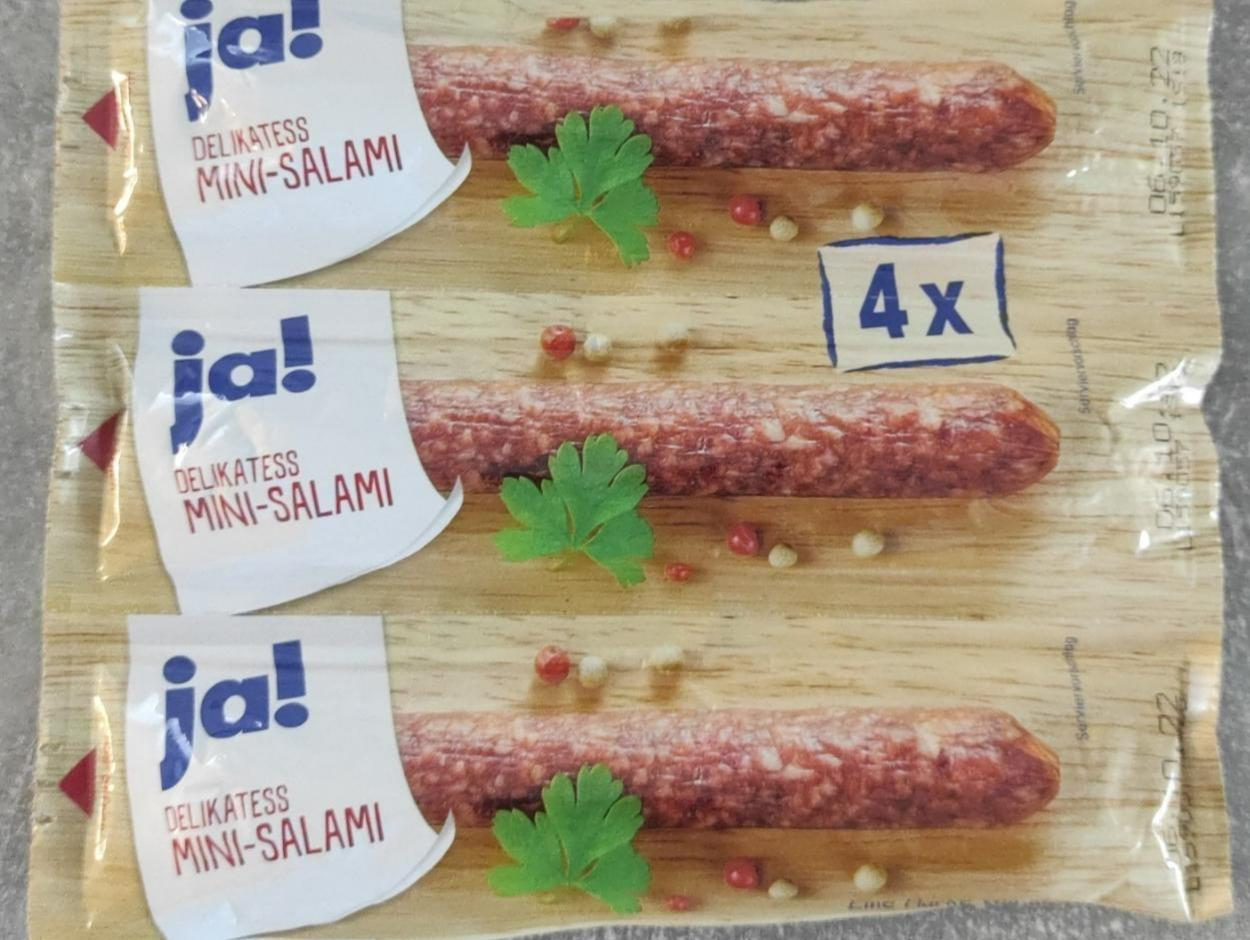 Fotografie - delikatess mini-salami Ja!