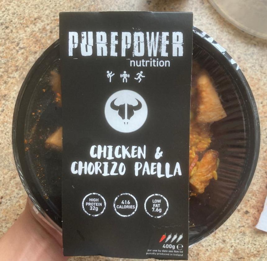 Fotografie - Chicken & chorizo paella Purepower nutrition