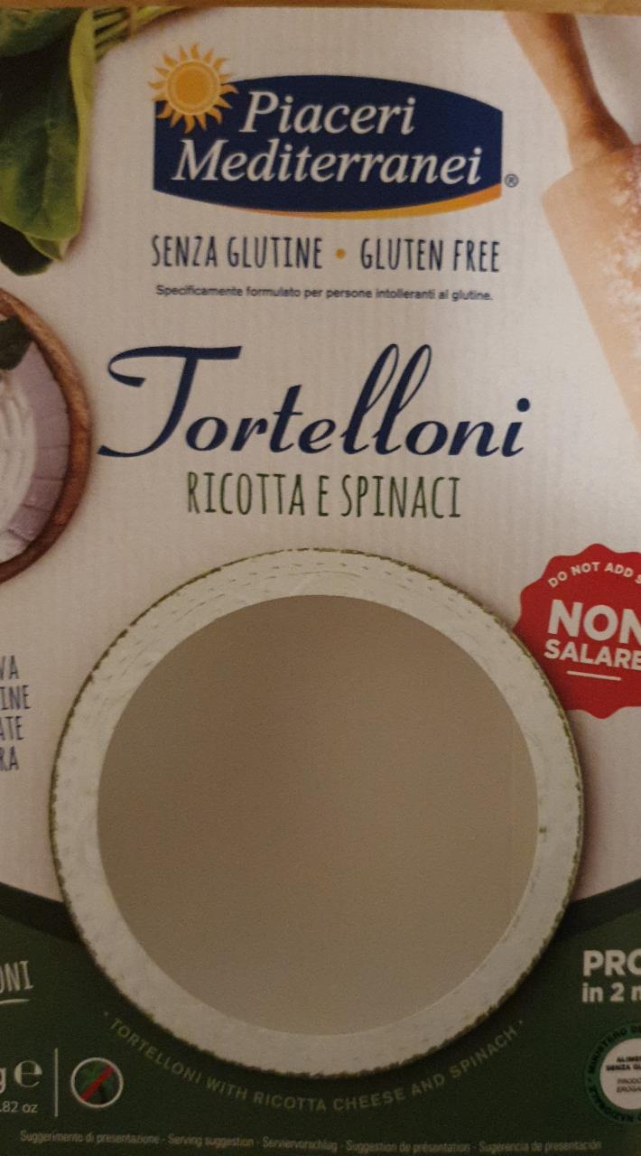 Fotografie - Tortelloni Ricotta e Spinaci Senza Glutine Piaceri Mediterranei