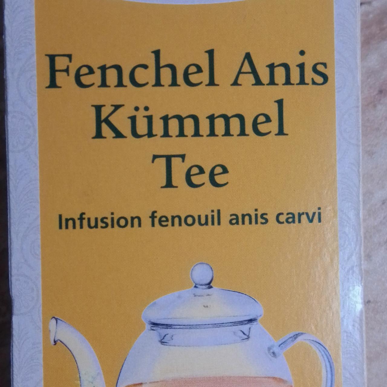 Fotografie - Fenchel Anis Kümmel Tee Alnatura