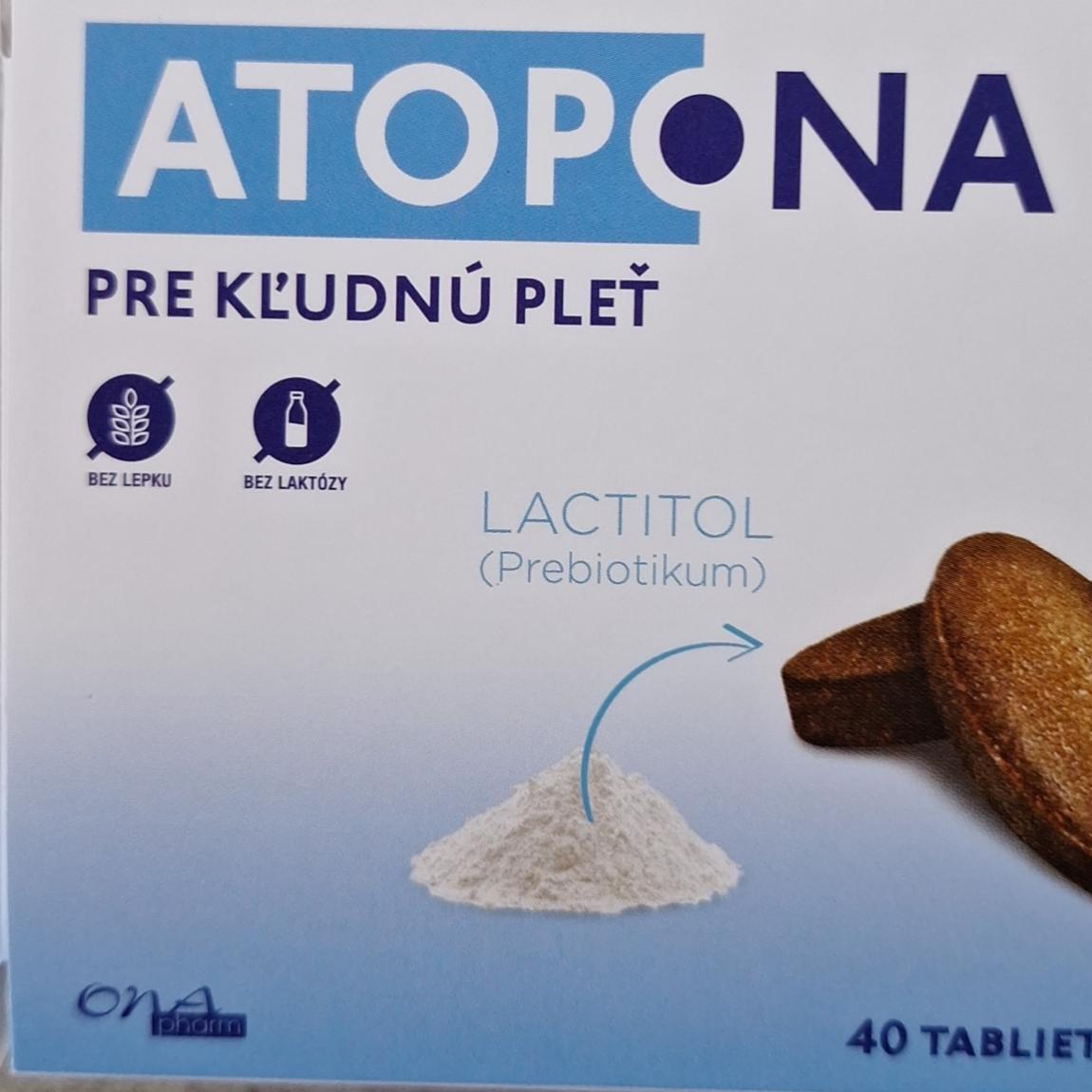 Fotografie - Atopona Ona Pharm