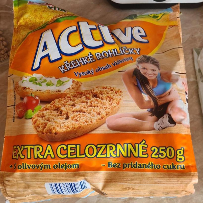 Fotografie - Active křehké rohlíčky extra celozrnné Bonavita