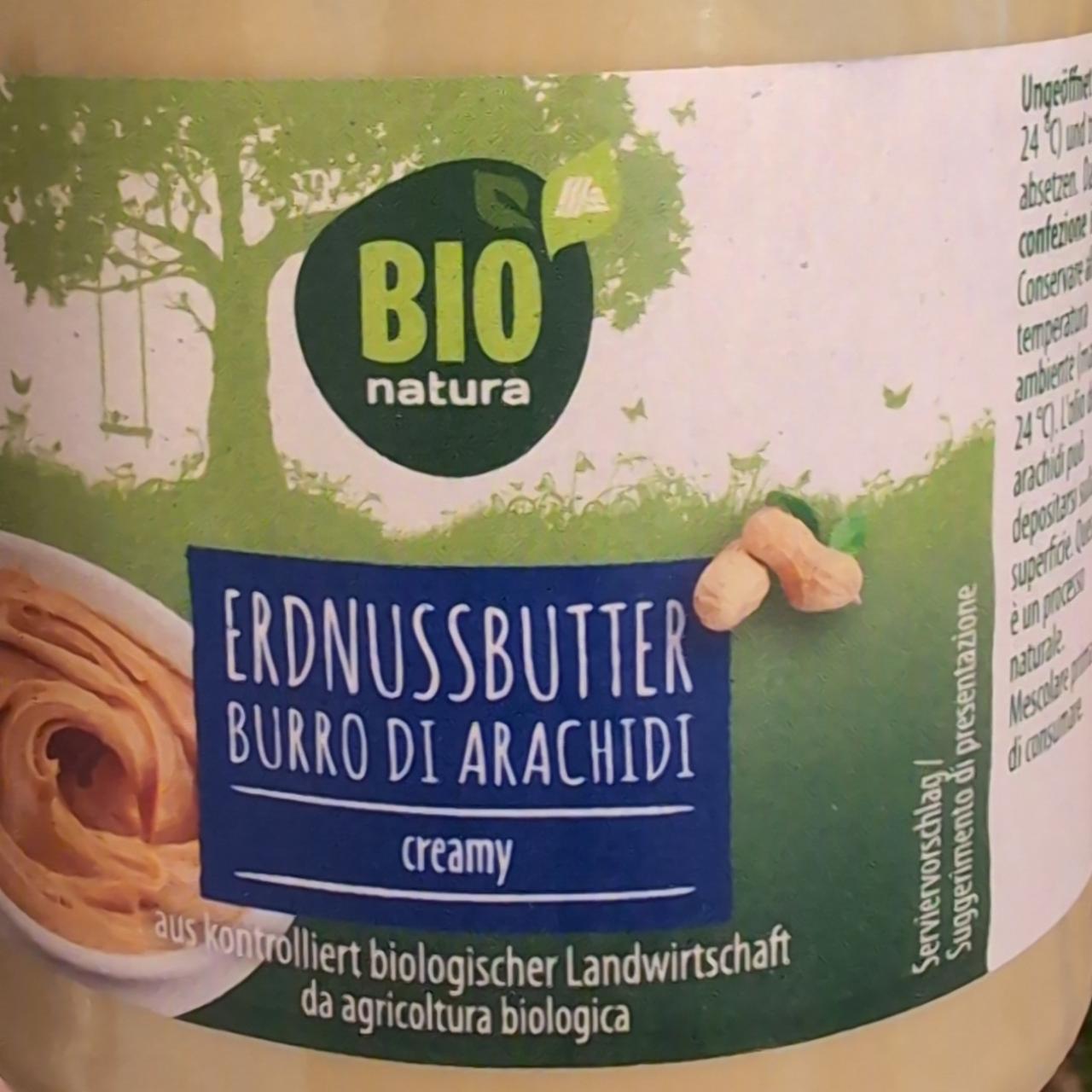 Fotografie - Erdnussbutter creamy Bio natura