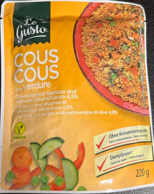 Fotografie - CousCous con verdure Le Gusto