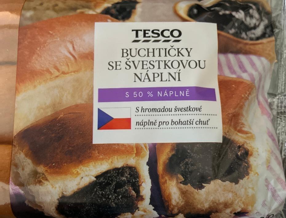 Fotografie - Buchtičky se švestkovou náplní 50% Tesco