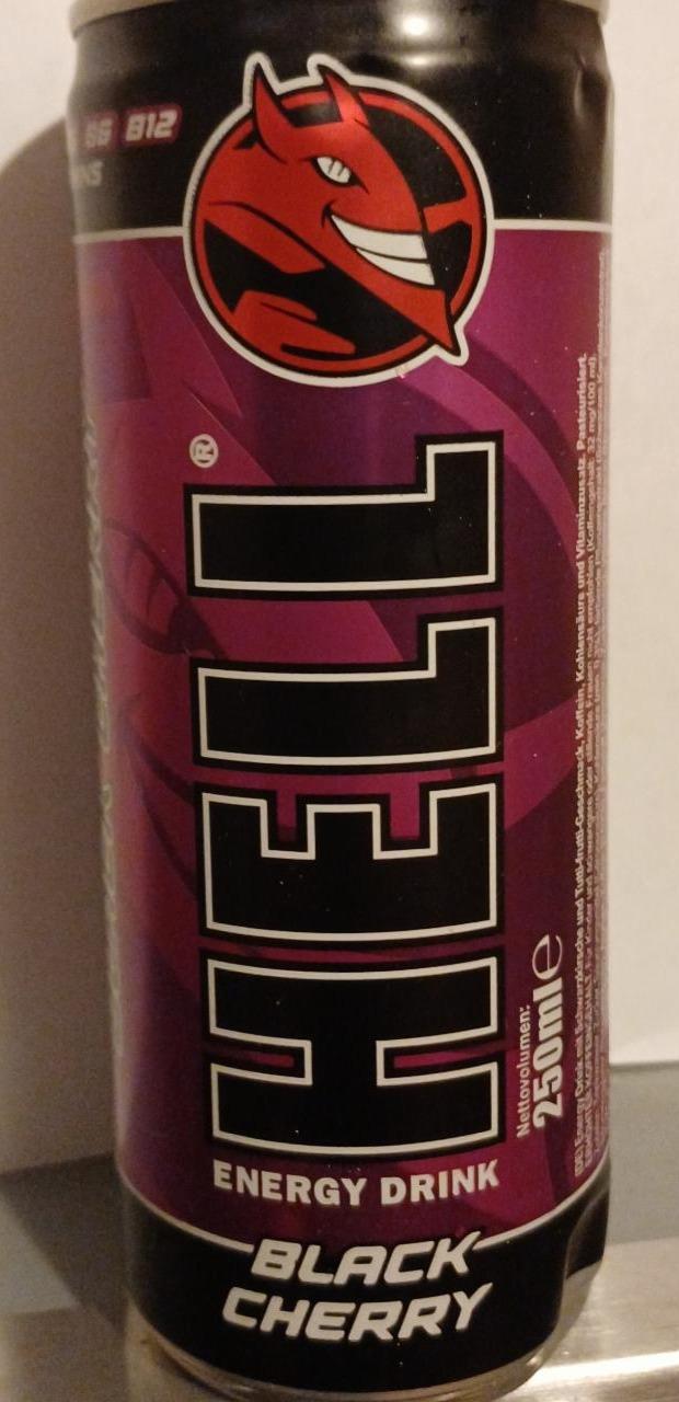 Fotografie - Energy Drink Black Cherry HELL