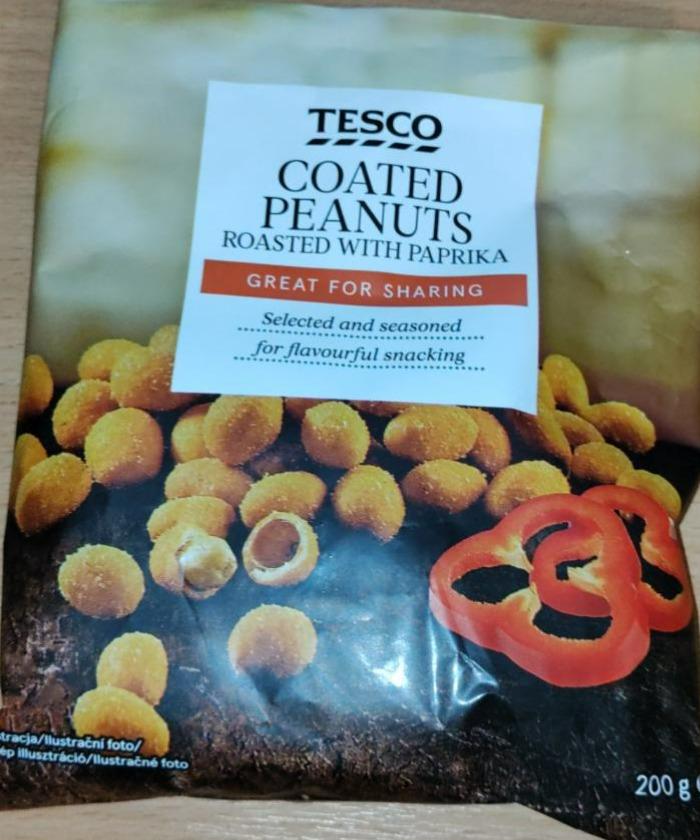 Fotografie - Coated Peanuts Roasted with Paprika Tesco