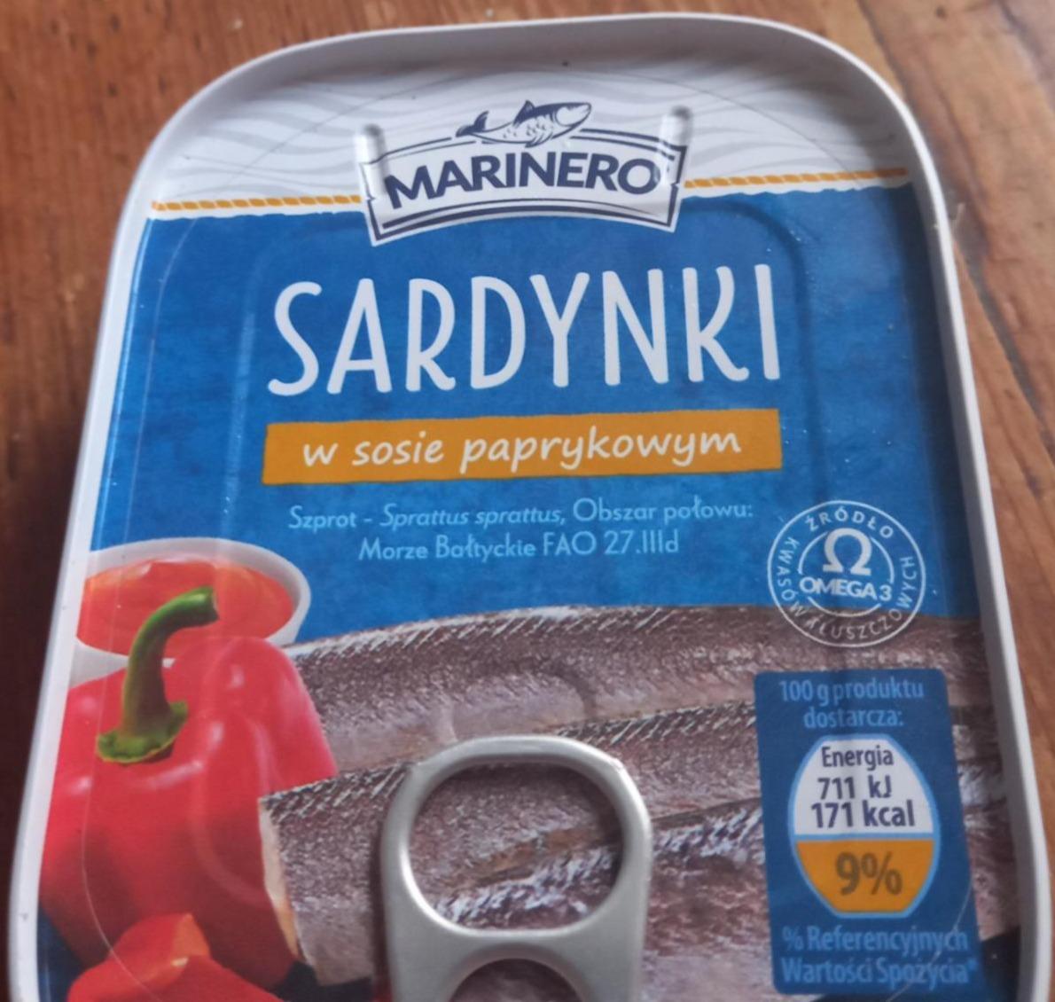 Fotografie - Sardynki w sosie paprykowym Marinero