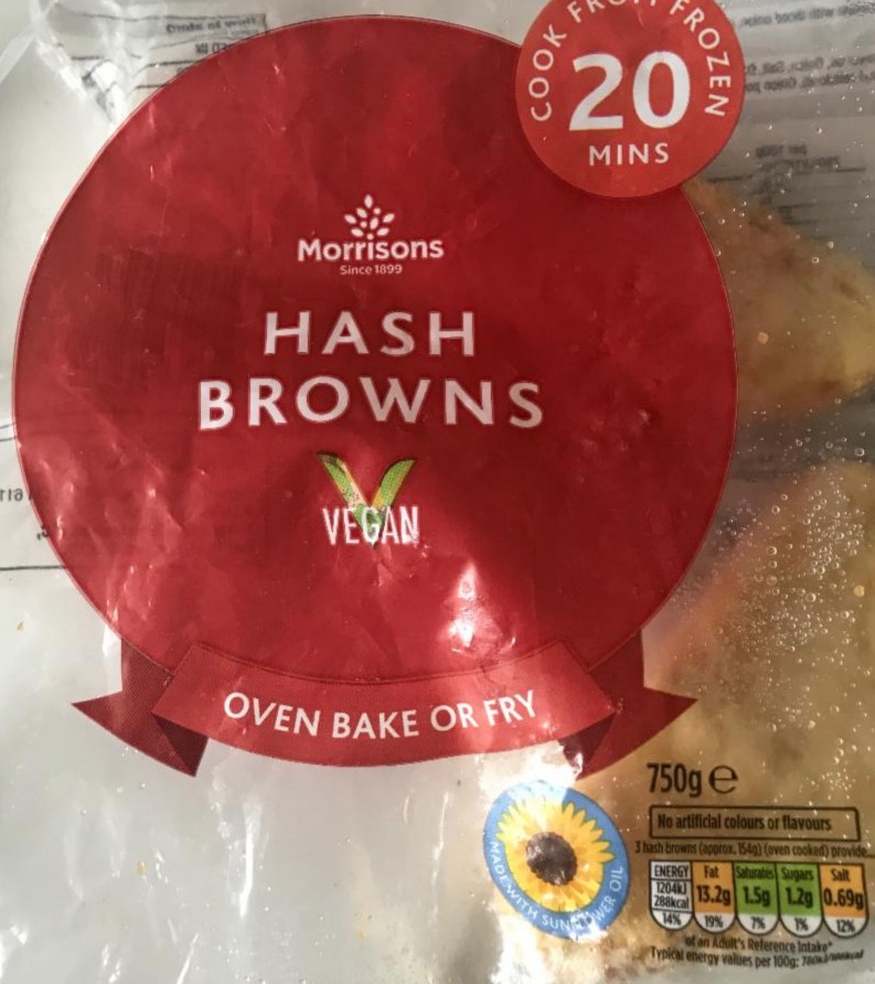 Fotografie - morrisons hash browns