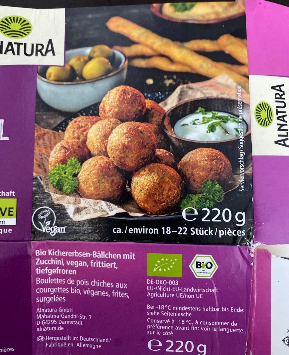 Fotografie - Bio Mini falafel Alnatura