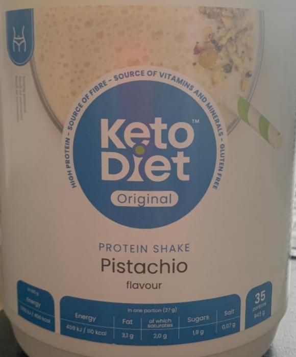 Fotografie - Protein Shake Pistachio flavour KetoDiet