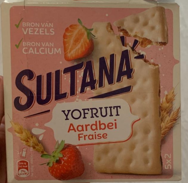 Fotografie - Sultana Yofruit Aardbei Fraise