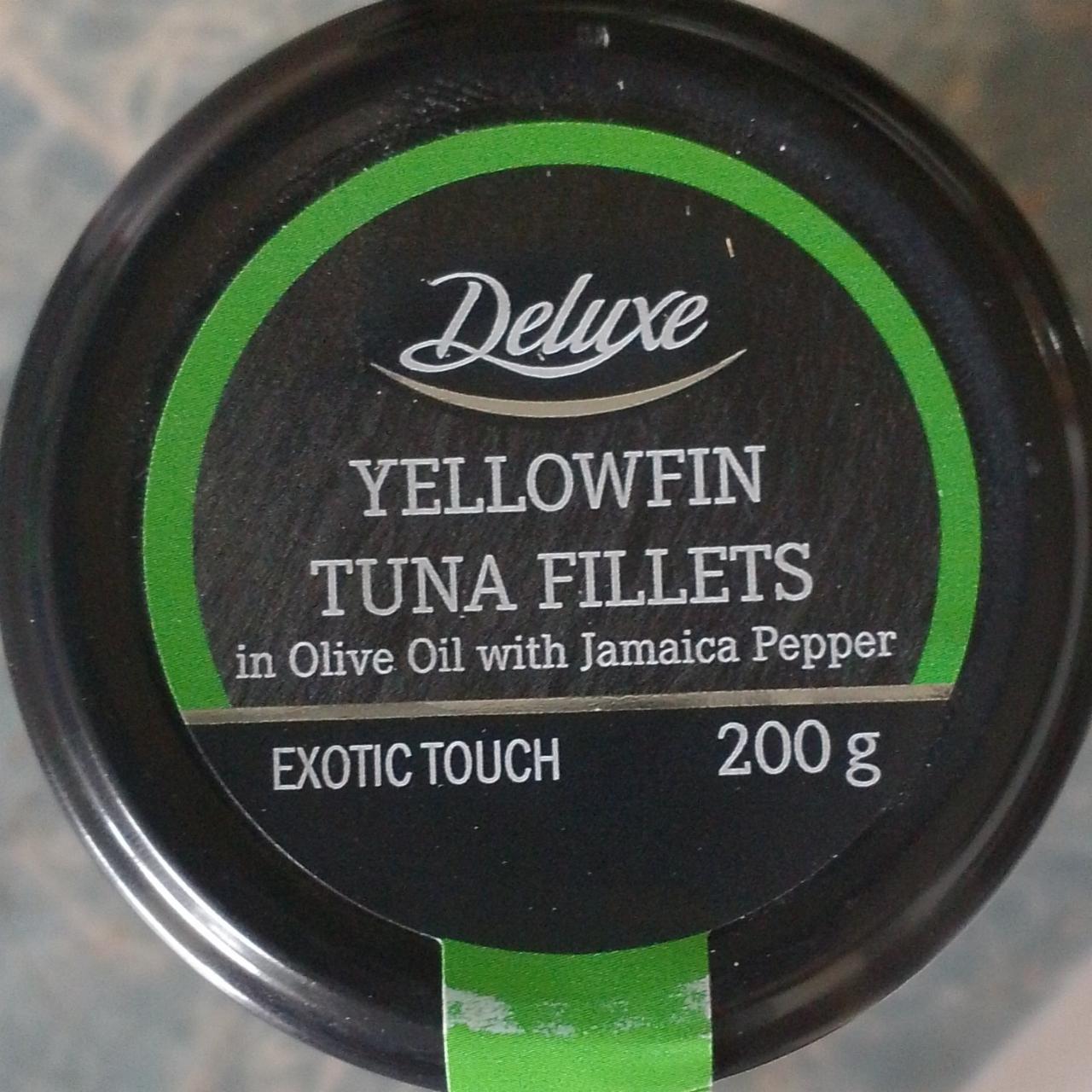 Fotografie - Yellowfin tuna fillets in olivěeoil with jamaica pepper Deluxe