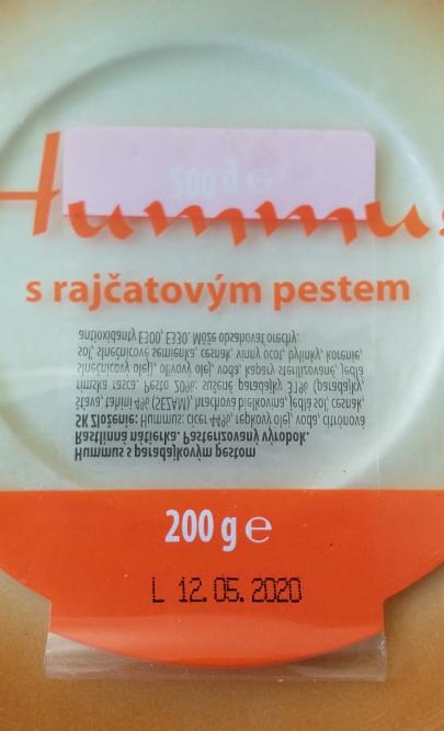 Fotografie - Hummus s rajčatovým pestem - Alimpex