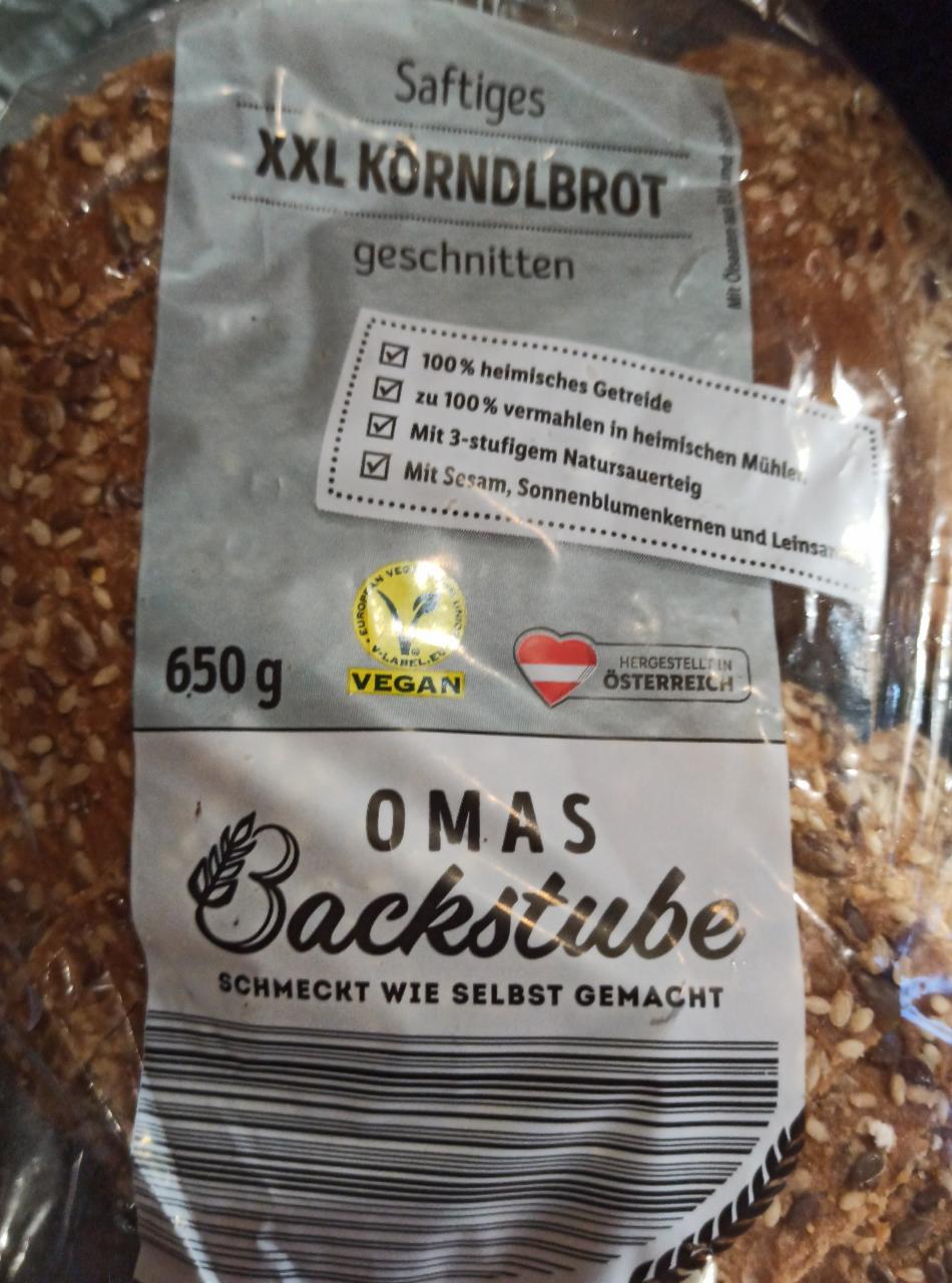 Fotografie - Körndlbrot geschnitten Omas Backstube