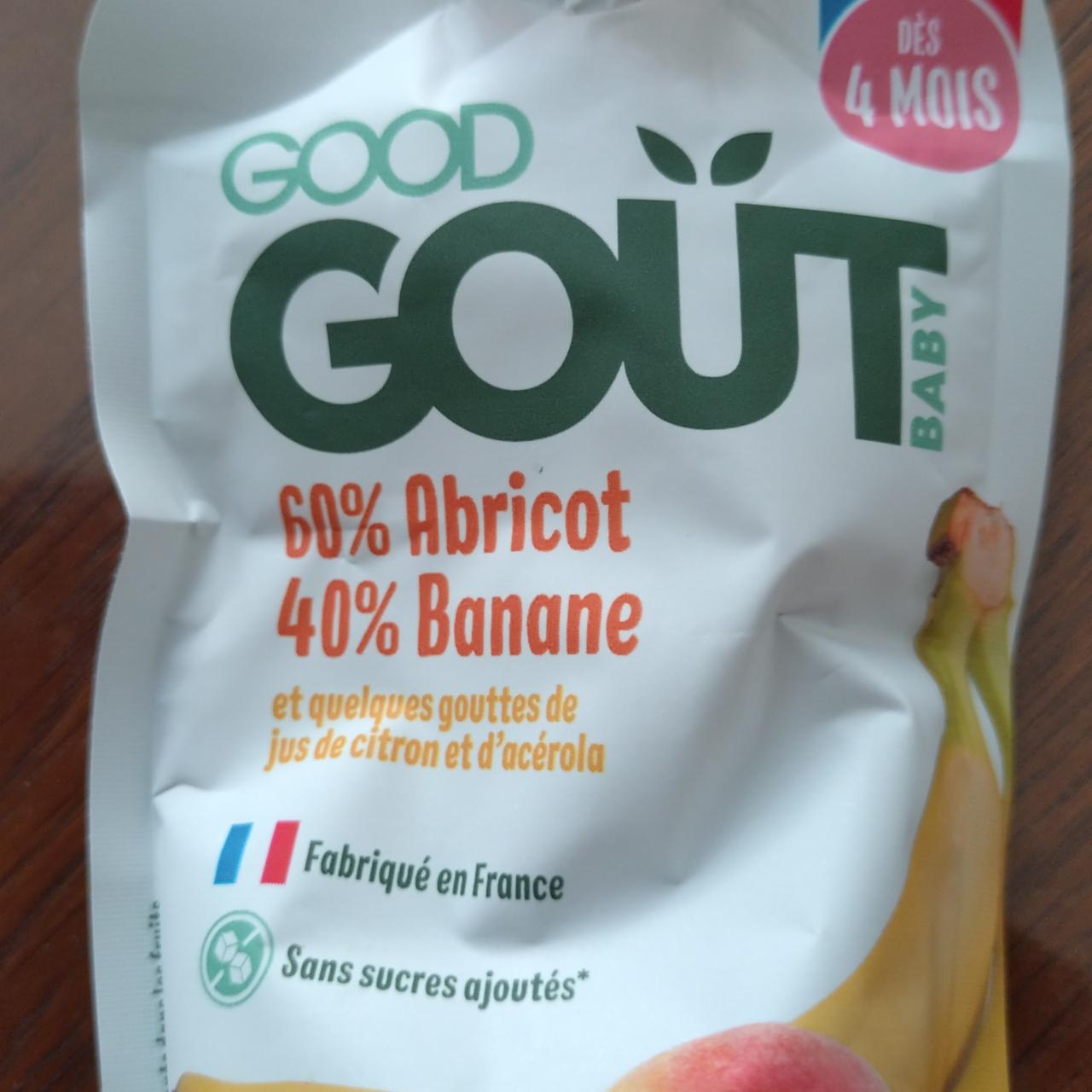 Fotografie - Abricot Banane Good gout