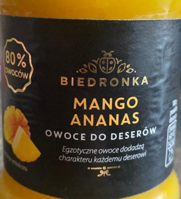 Fotografie - Mango Ananas Biedronka