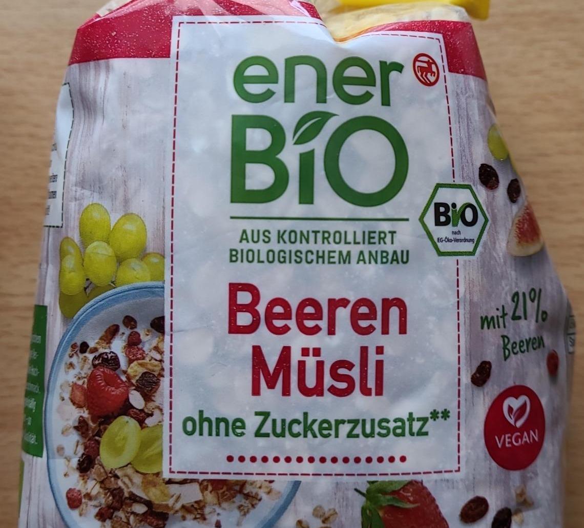 Fotografie - Beeren Müsli EnerBio