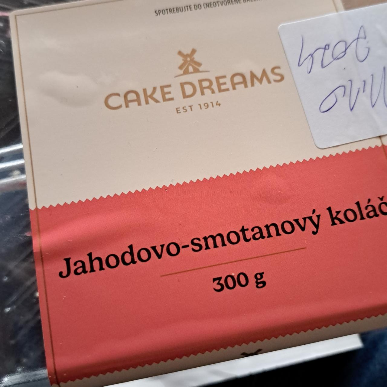 Fotografie - Jahodovo-smotanový koláč Cake Dreams