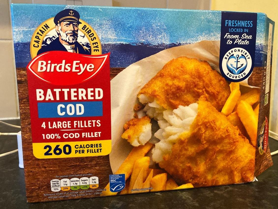 Fotografie - Birds Eye Battered Cod