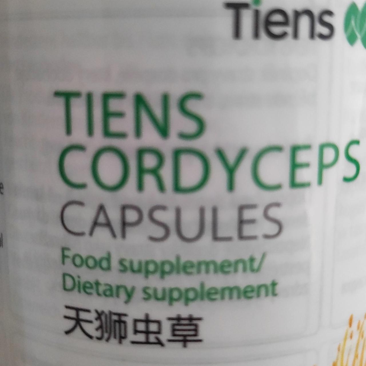 Fotografie - Cordyceps Capsules Tiens