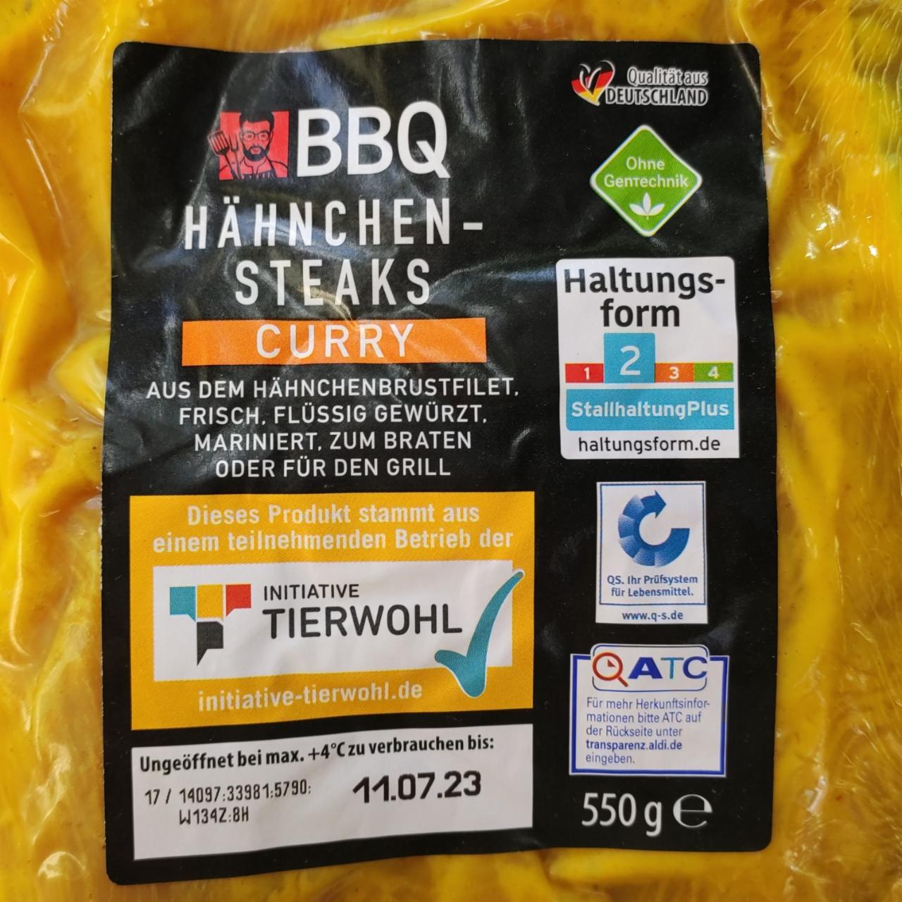 Fotografie - Hähnchensteaks curry BBQ