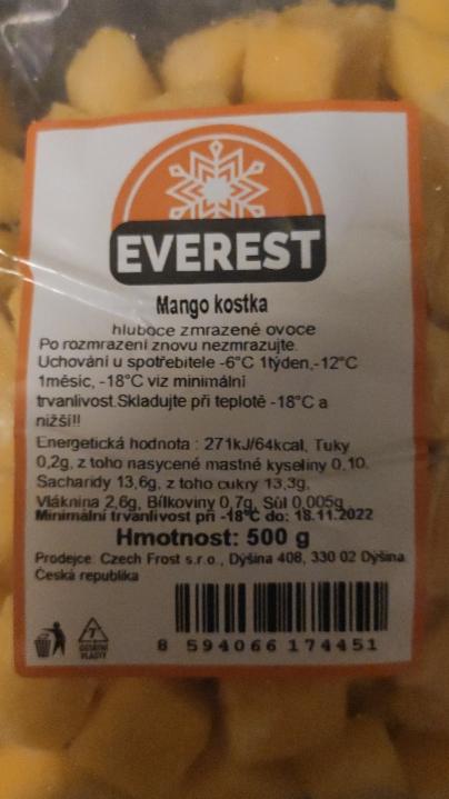 Fotografie - Mango kostka Everest