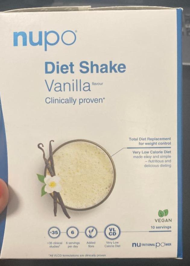 Fotografie - Diet Shake Vanilla Nupo