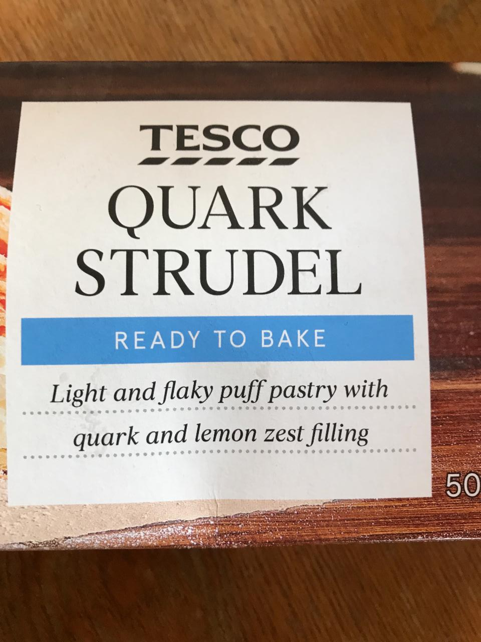 Fotografie - Quark Strudel Tesco