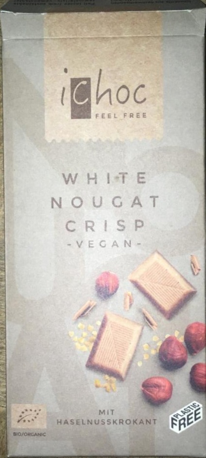 Fotografie - BIO white nougat crisp iChoc