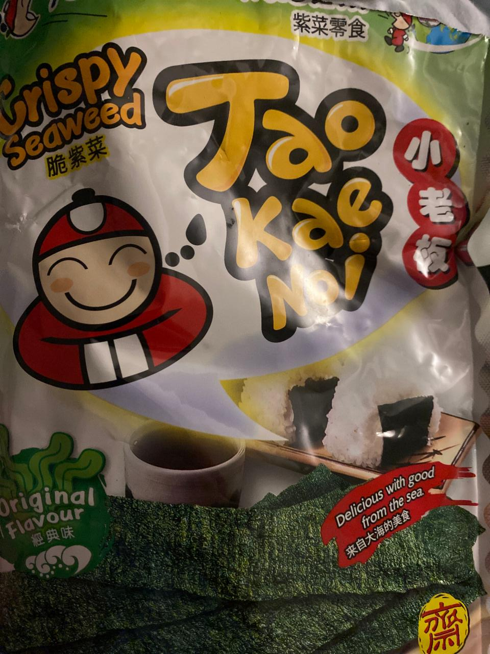 Fotografie - Tao Kae Noi Original flavour Crispy Seaweed