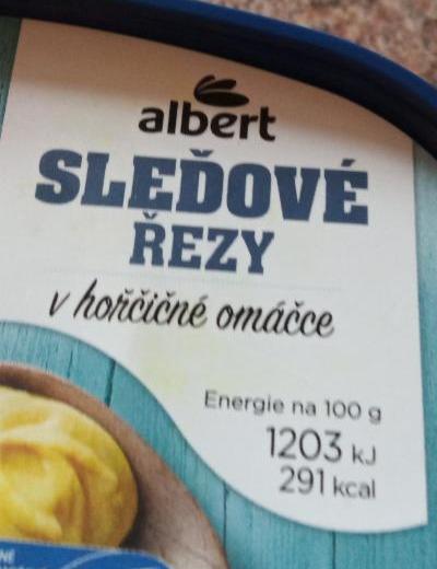 Fotografie - Sleďové řezy v hořčičné omáčce Albert