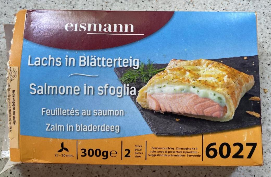 Fotografie - Lachs im Blätterteig Eismann